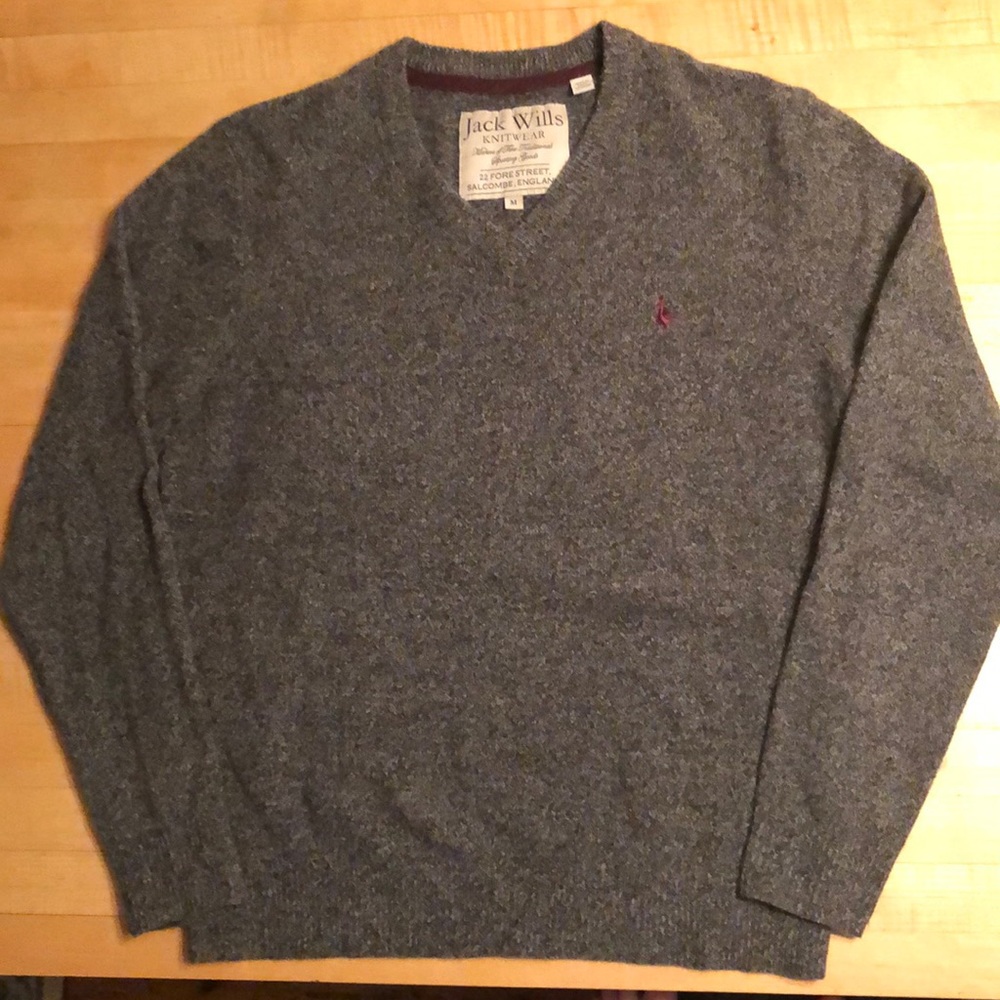 Gray Jack Wills Sweater